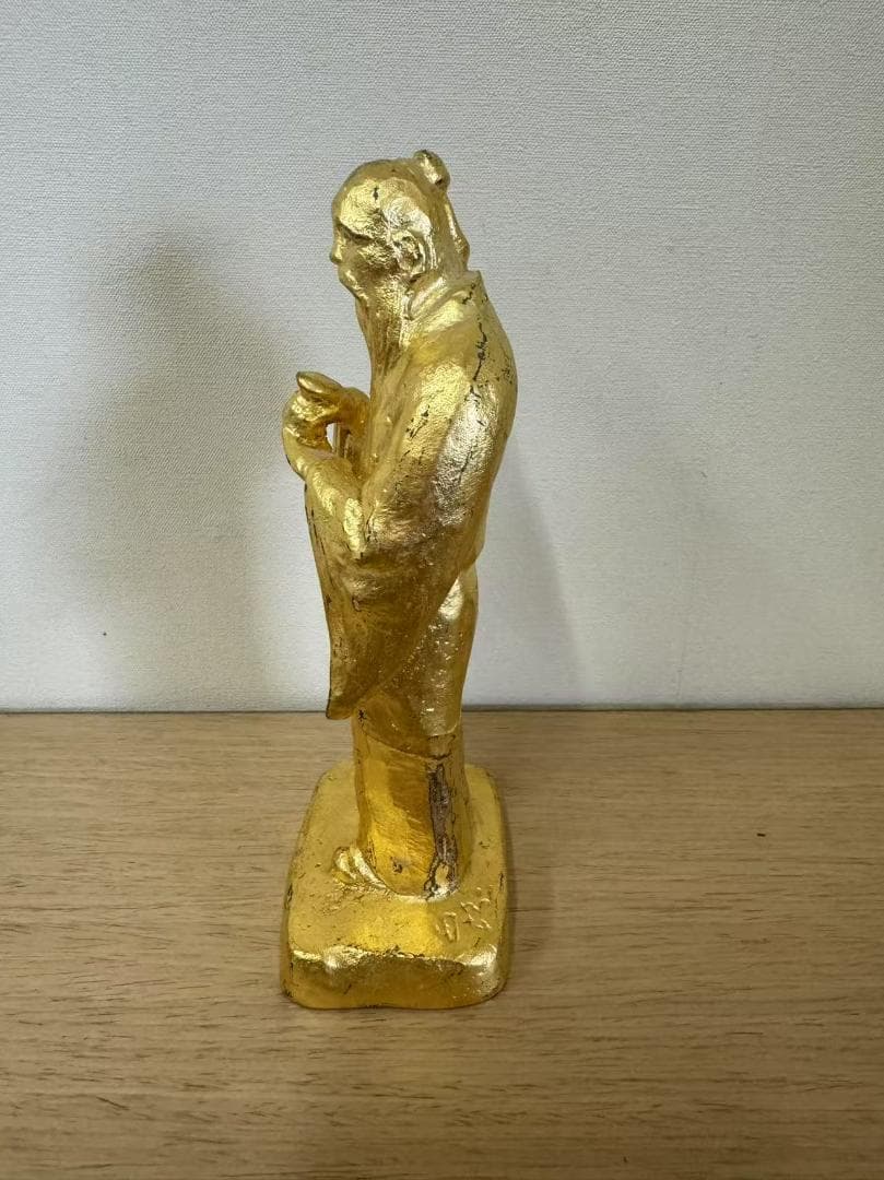 中国神医华佗铜像 摆件 約15cm