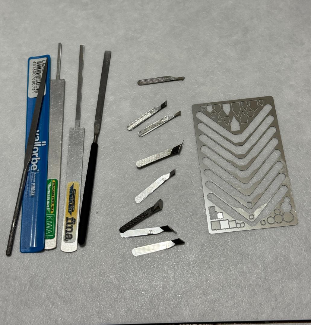 【中古】プラモデル用 精密ヤスリ セット
