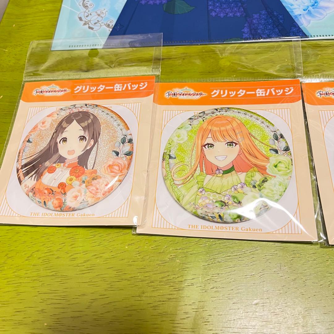 学園アイドルマスター 学マス 缶バッジ アクスタ 姫崎莉波 花海咲季 月村手毬