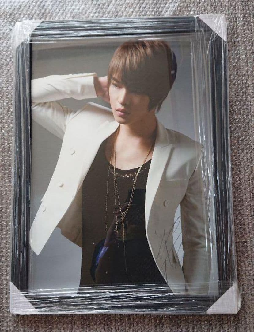 【SM公式】ジェジュン 直筆サイン シリアルナンバー入り アートパネル