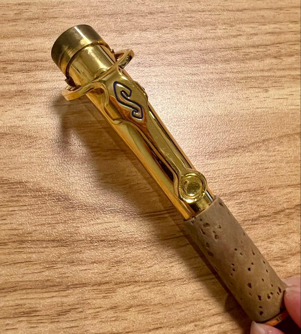 セルマー ソプラノサックス カーブドネック GP 金メッキ