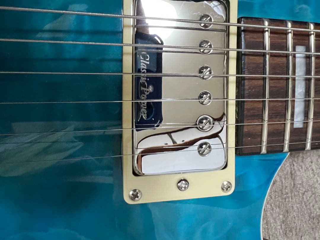 美品❗️　シースルーエメラルドブルー　希少　アリアプロ2 PE-480