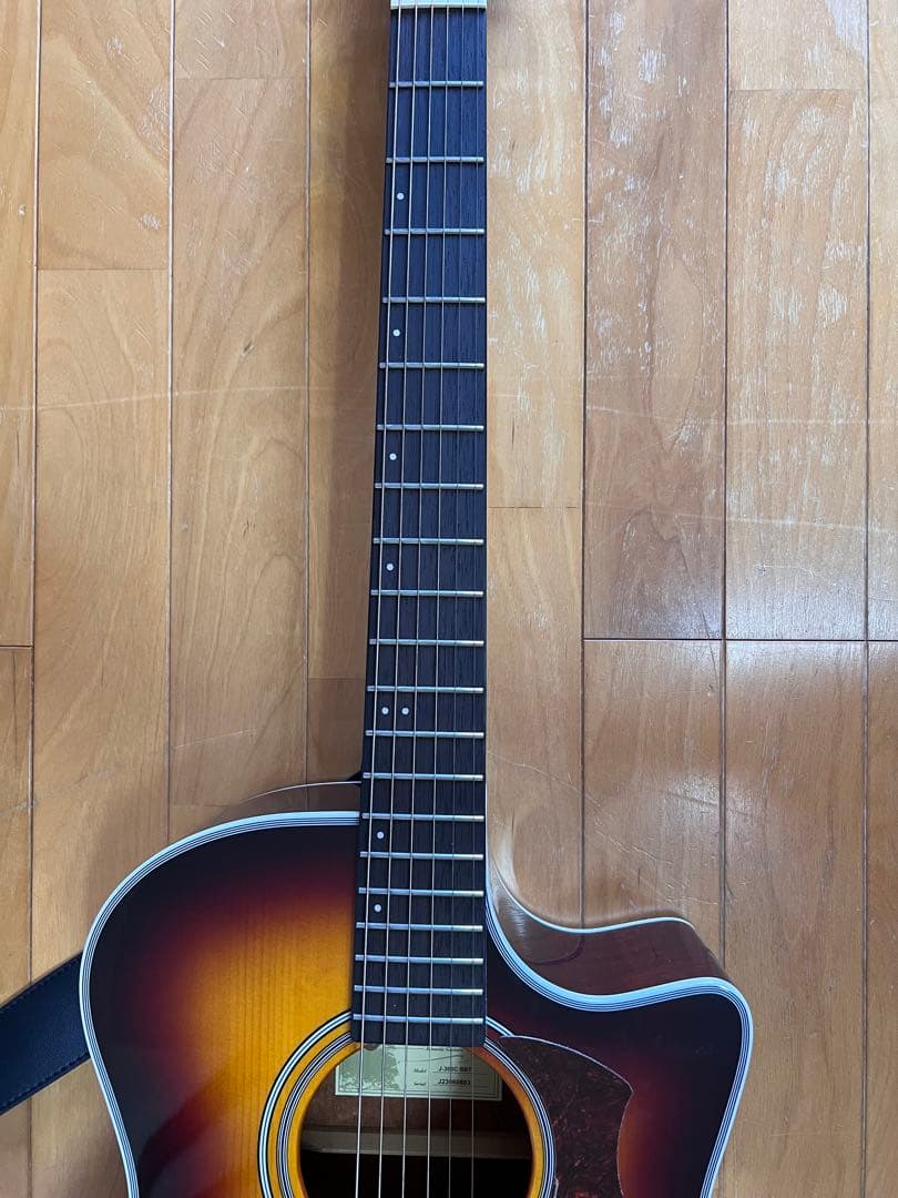 James アコースティックギター サンバースト カッタウェイ
