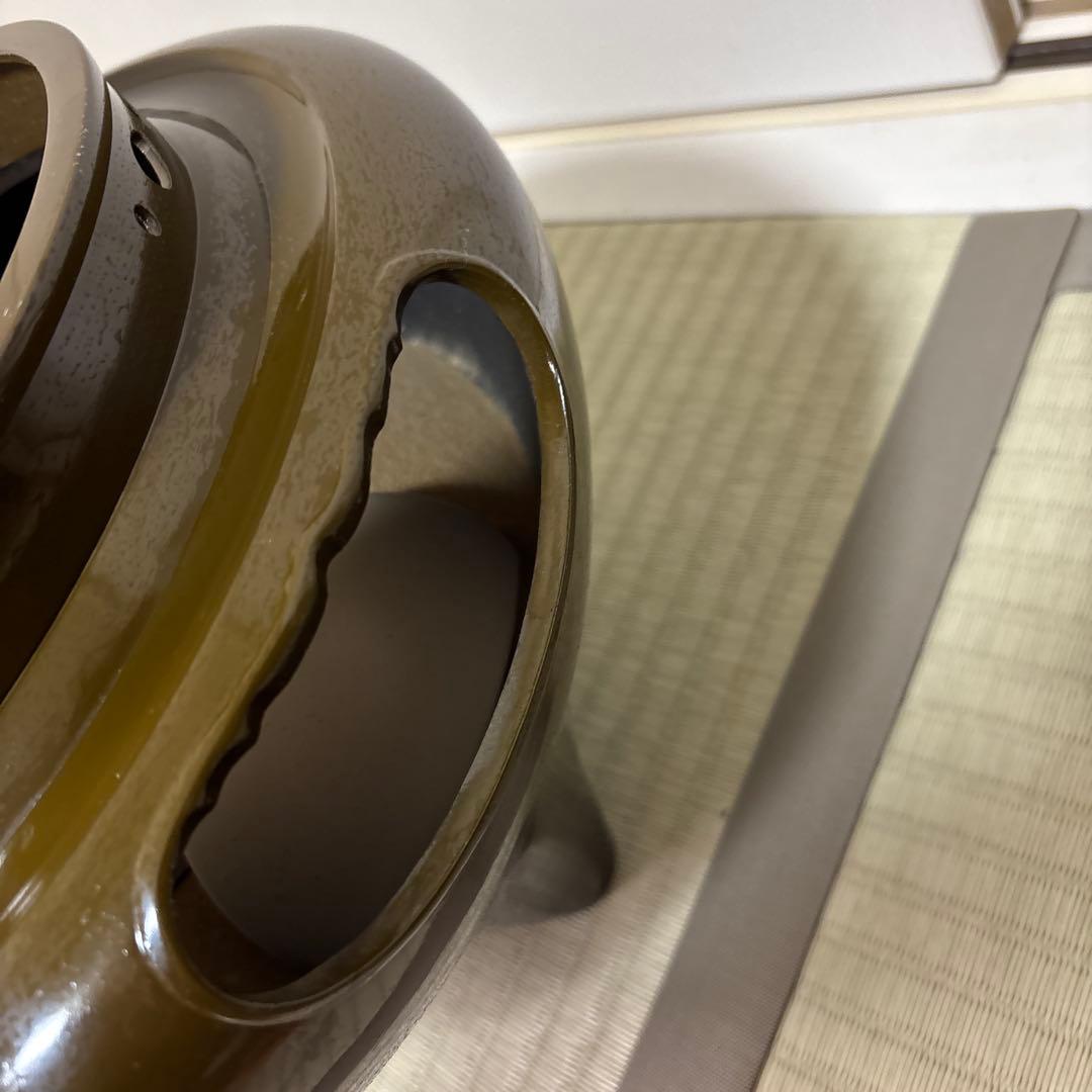 茶道具　風炉型電熱器　野々田　（非銅非鉄？）