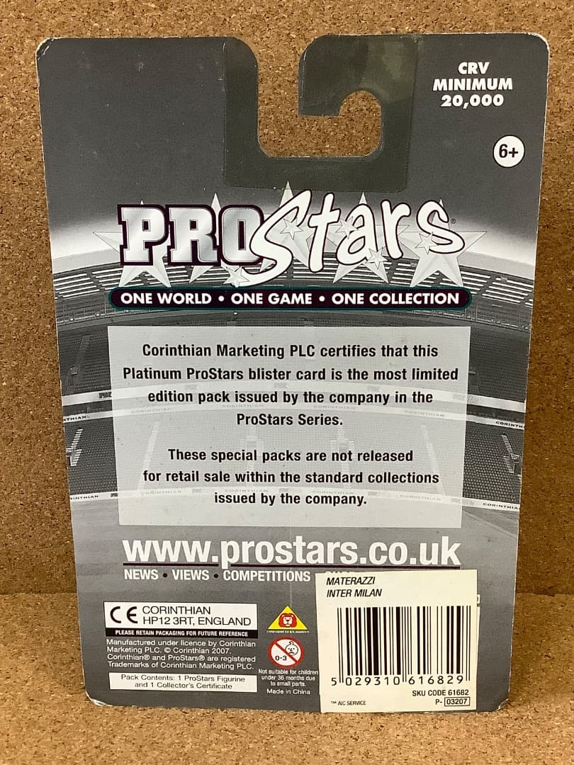 コリンシアン セリエAウィナーズインテル2006/07-12パック　プラチナ付き