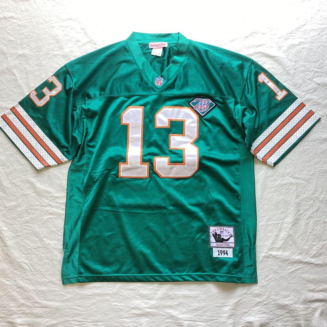 専用ミッチェルアンドネス ドルフィンズ ダン•マリーノ ゲームシャツ 48 美品