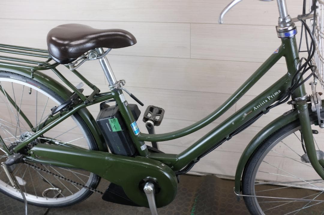 ブリヂストン製　Prima　26インチ3段　8.7Ah（4点灯）充電器あり