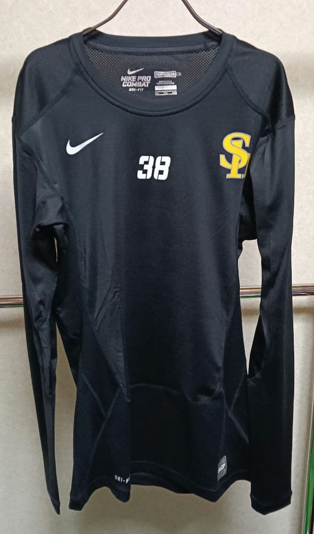 【ナイキ製】ソフトバンク 支給品プロコンバットコンプレッションウェア XXL