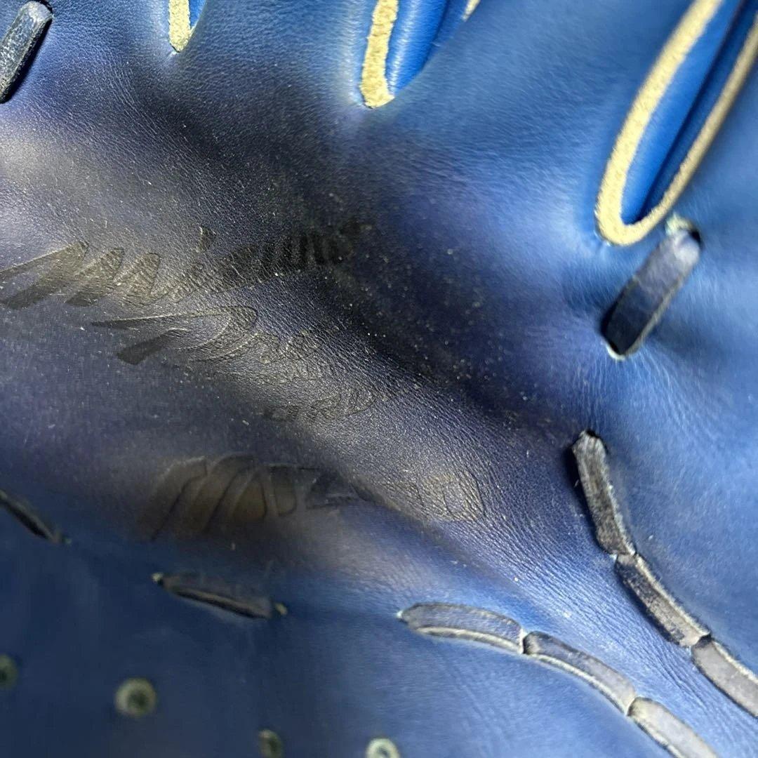 Mizuno Pro 軟式野球グローブ 青