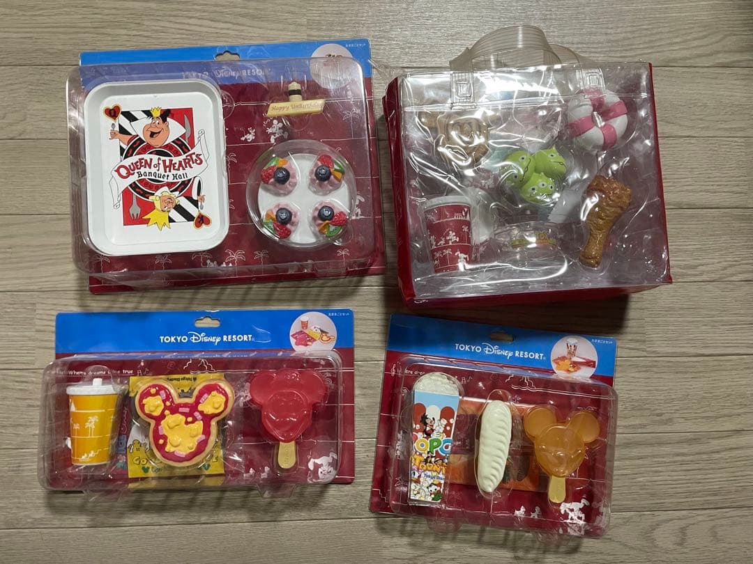 ディズニー　パークフード　おままごとセット　4点
