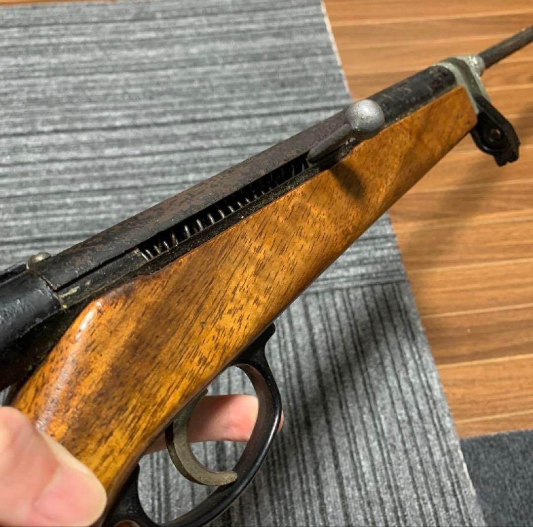 啓平社 BS-52 つづみ弾式 射的銃 玩具 昭和レトロ ジャンク 空気銃