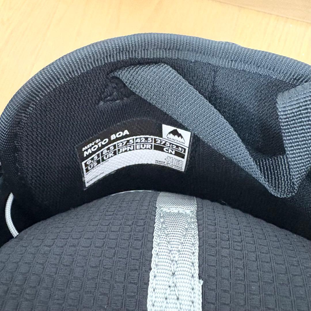 美品 BURTON スノボ MOTO BOA 27.5cm