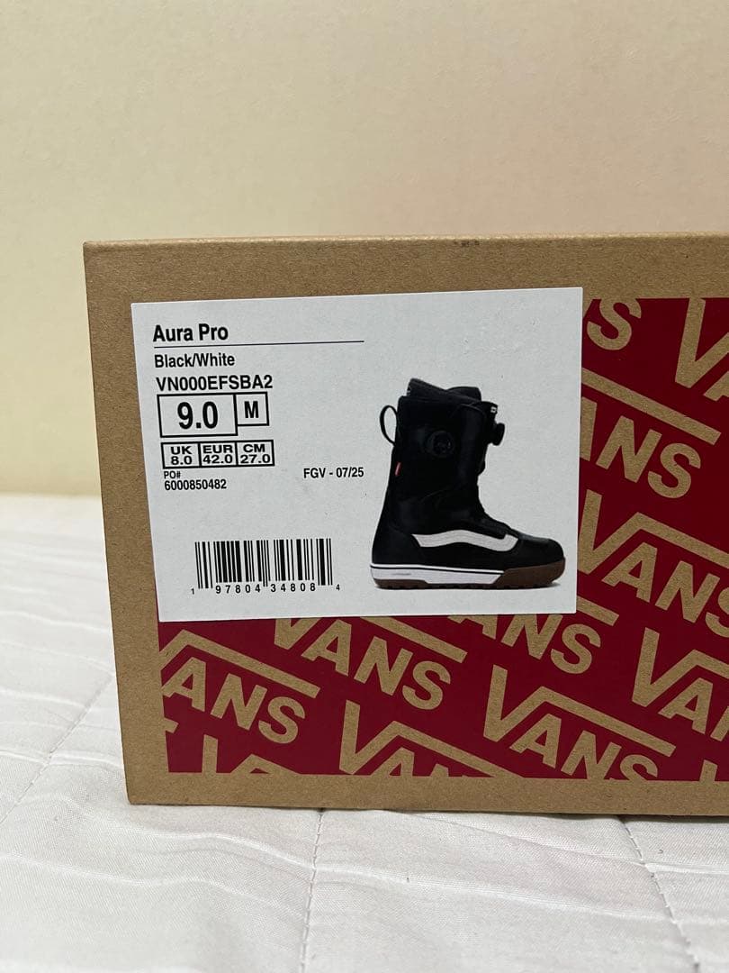 新品未使用今期モデルVANS Aura Pro スノーボードブーツ 27.0cm