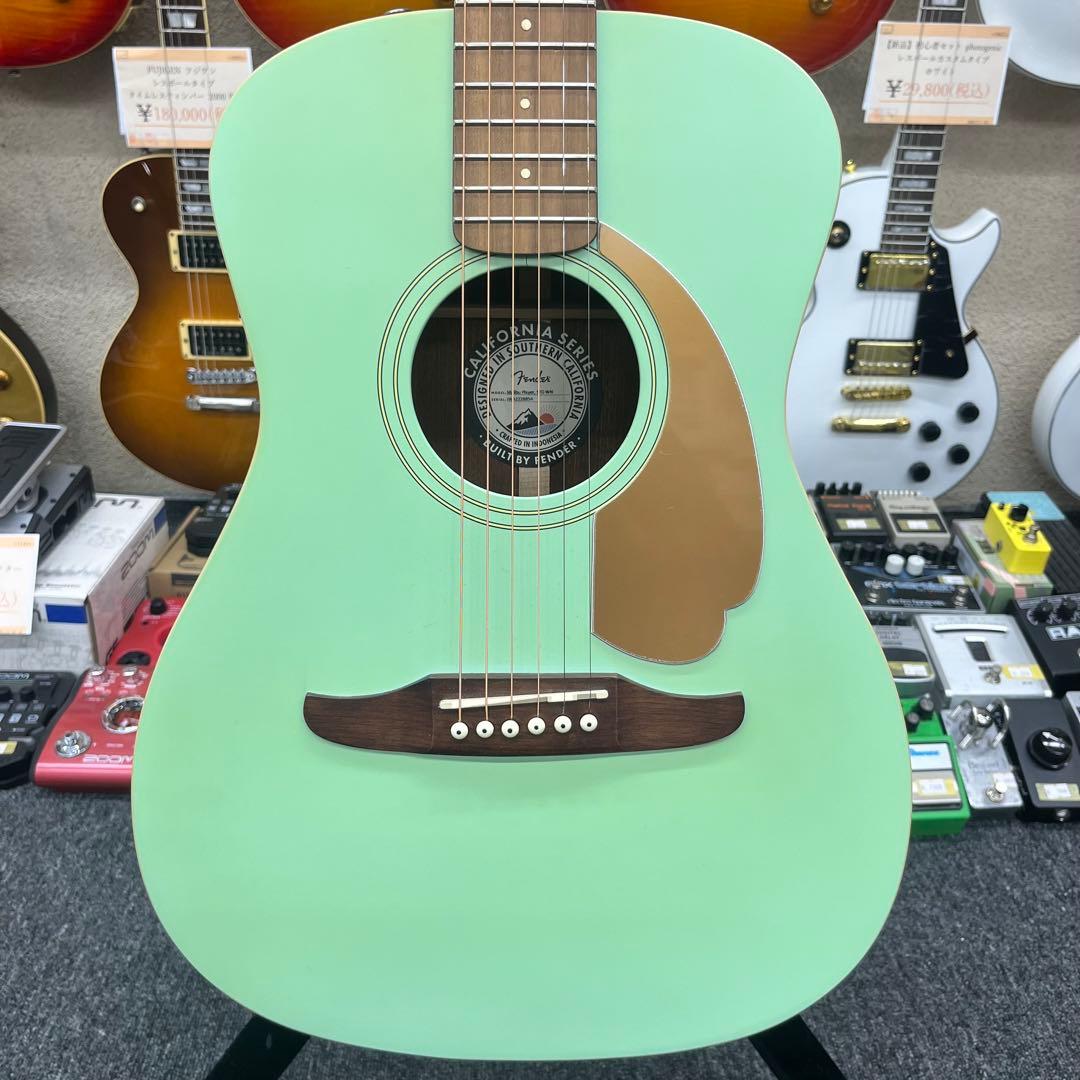 【11538】Fender Malibu Player エレアコグリーン