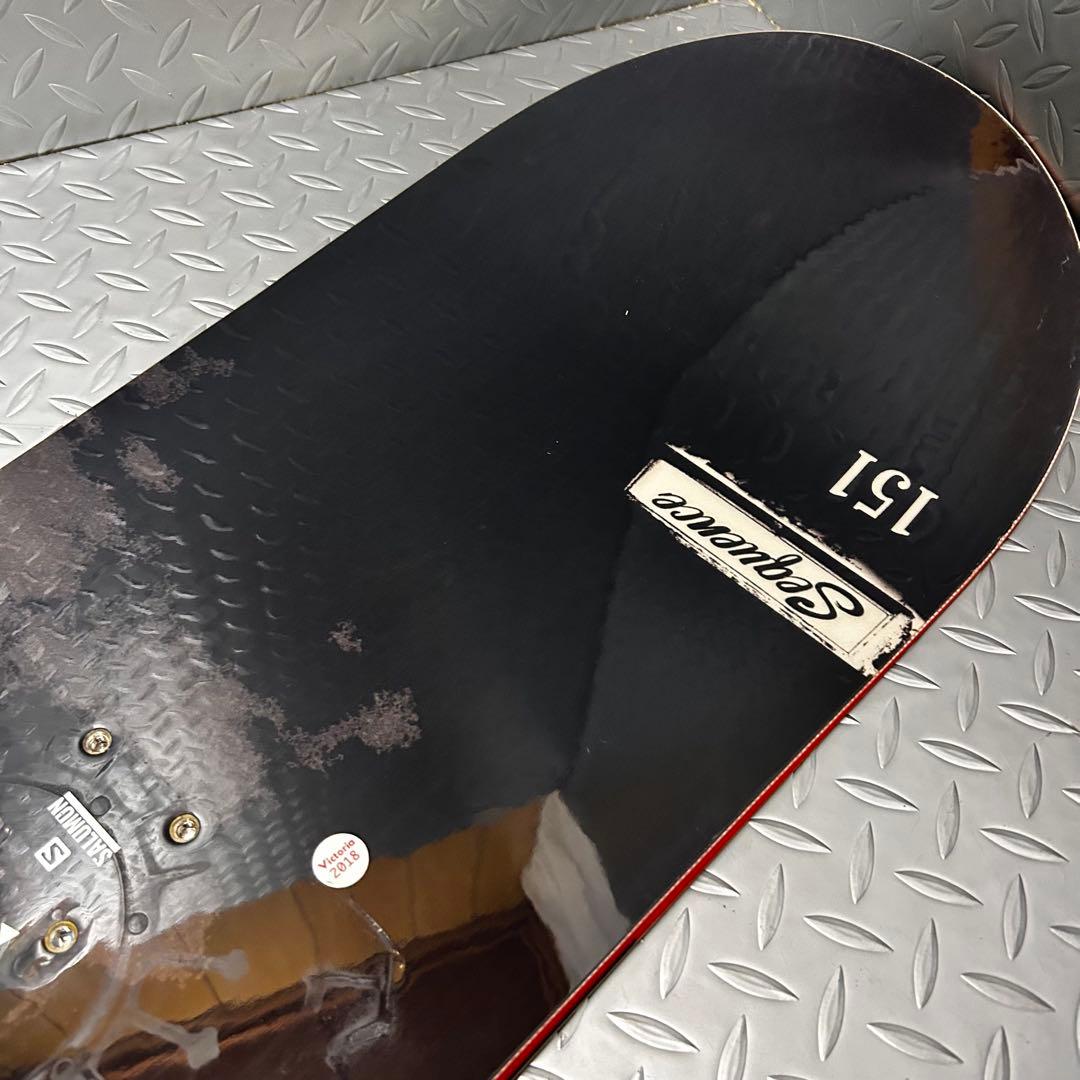 【サロモンセット】サロモン シークエンス 151cm スノーボード 2点セット