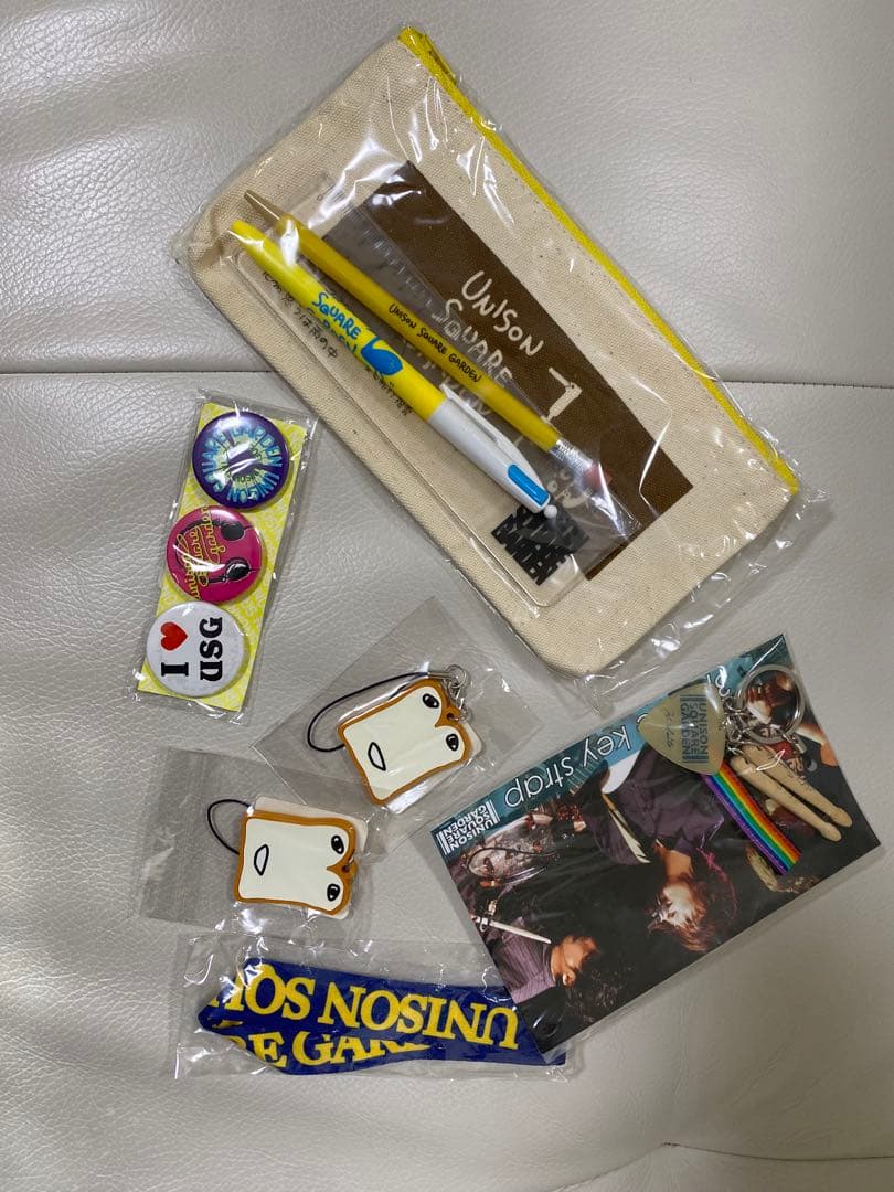 UNISON SQUARE GARDEN サイン入りエコバッグ