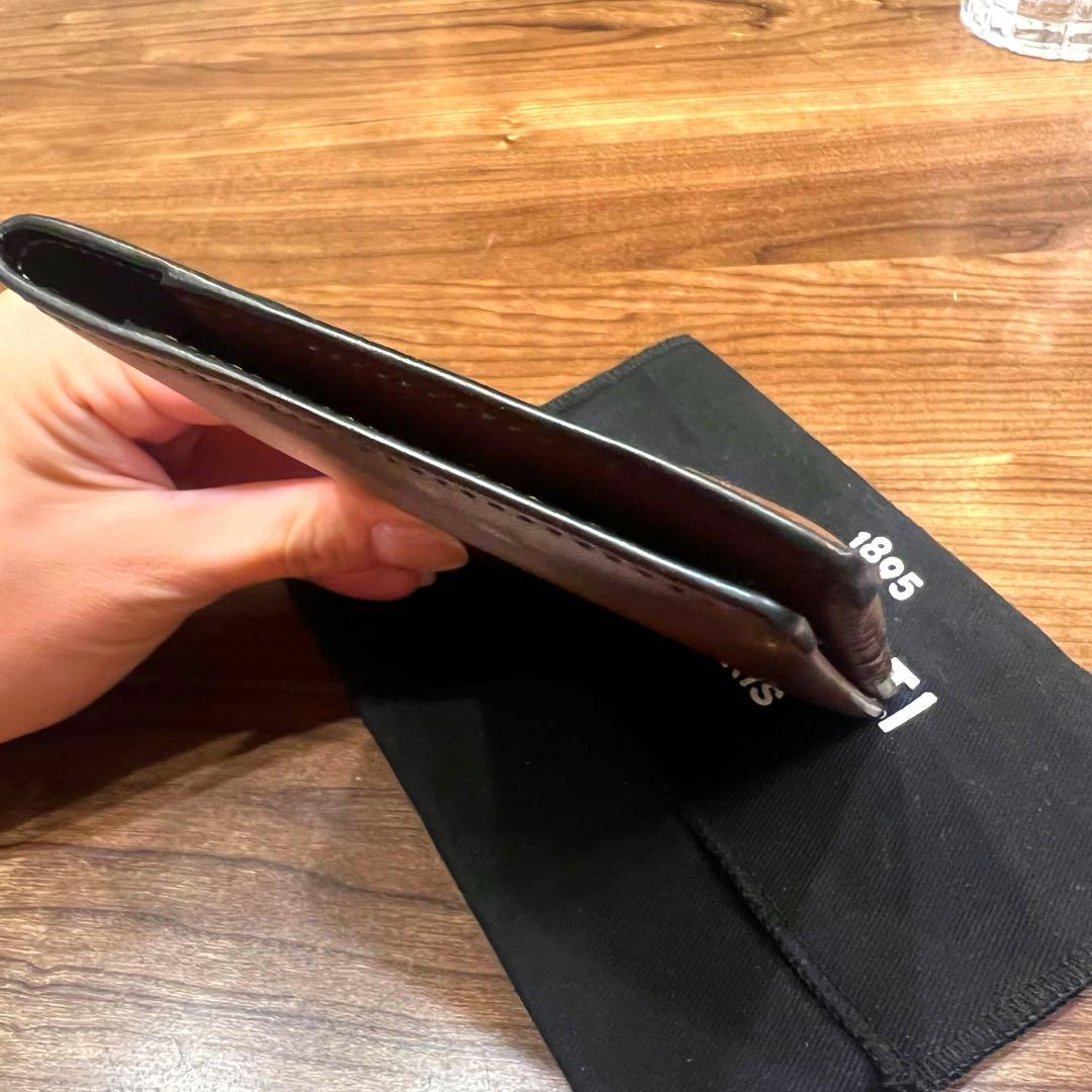 【未使用品】BERLUTI ☆ベルルッティ ブラウンレザーパスポートケース