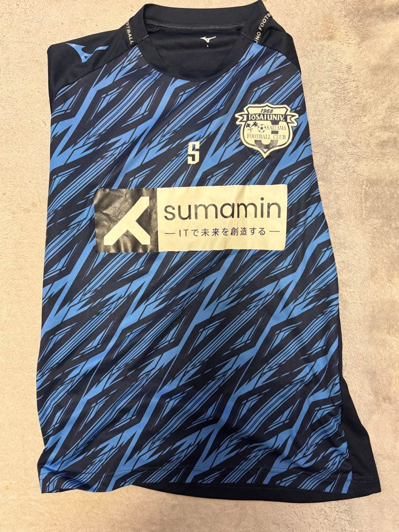 城西大学サッカーアップ着