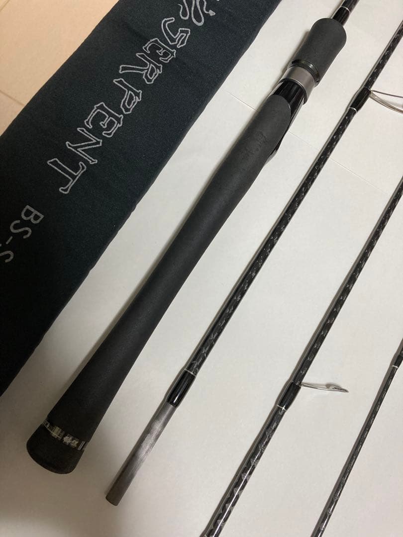 ドランクレイジー ブラックサーペント BS-S634L-TR 怪魚用パックロッド