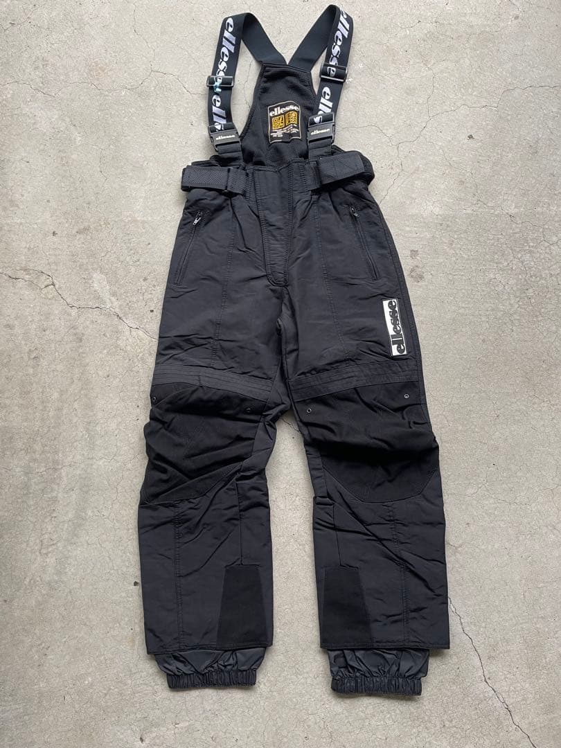 90s ellesse スキーウェア ホワイト/ブラック