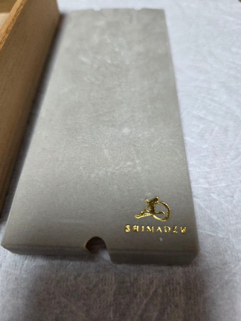 創作　島津　薩摩切子 色被ガラス　ループタイ