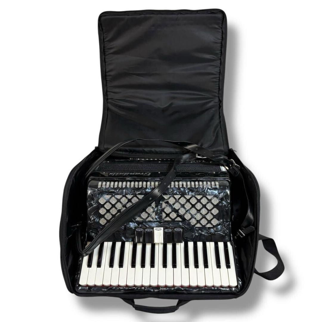【美品】TOMBO Grandaile GT-60 アコーディオンソフトケース付