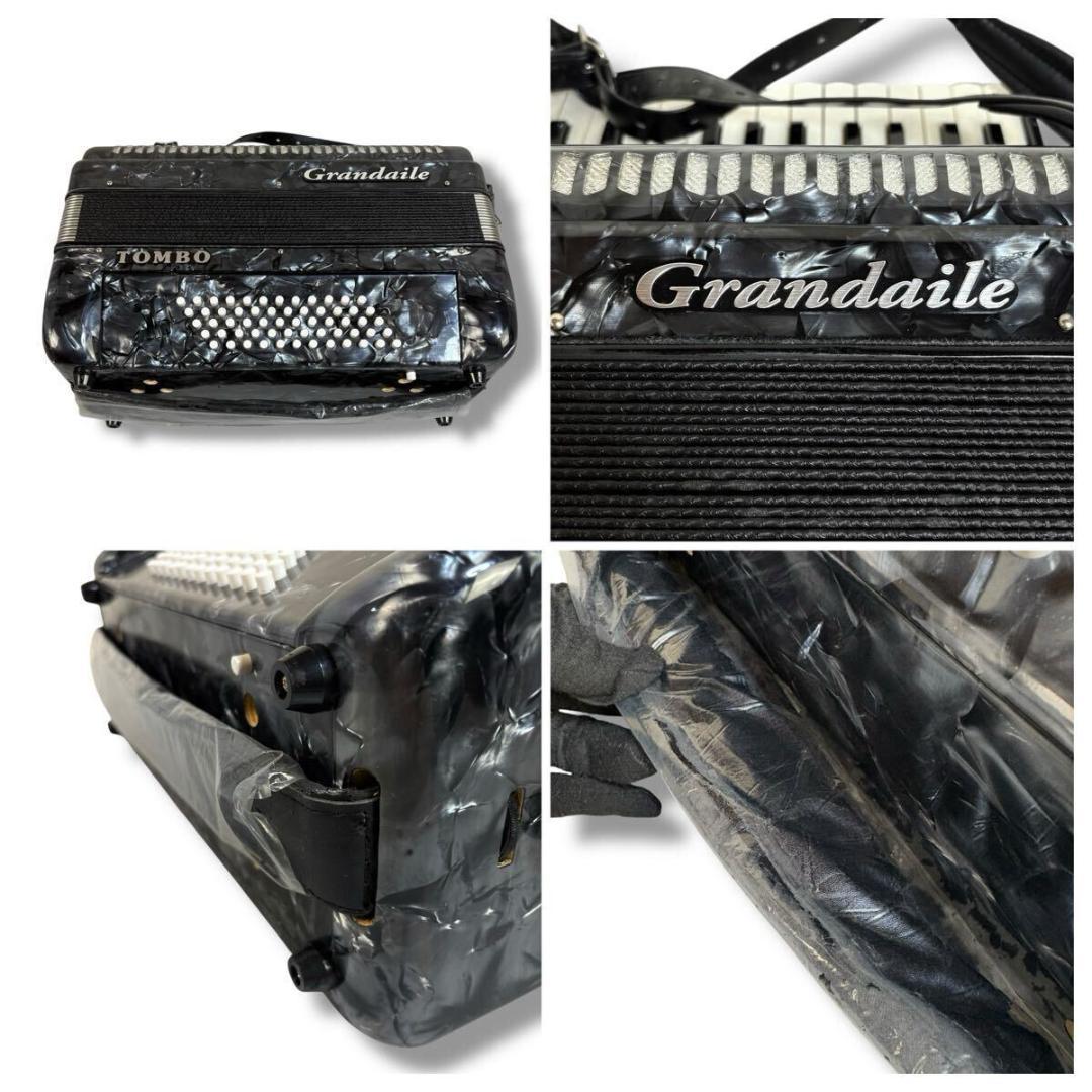 【美品】TOMBO Grandaile GT-60 アコーディオンソフトケース付