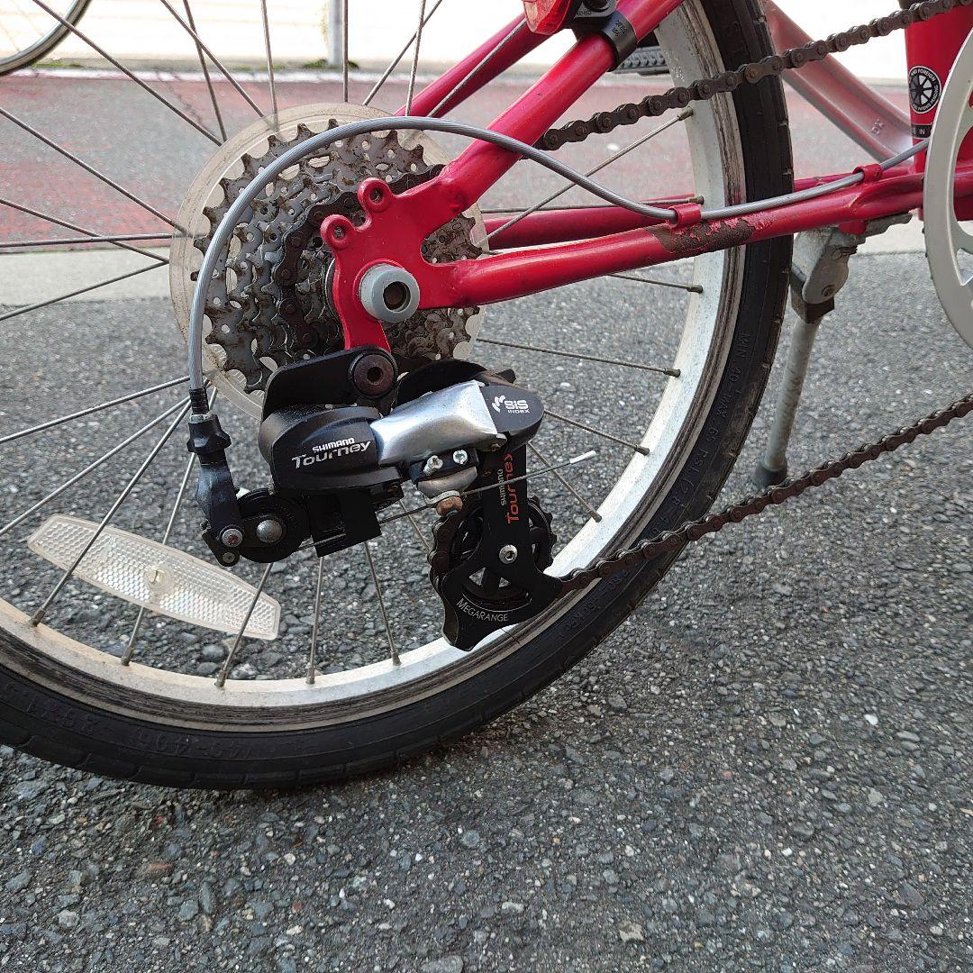 DAHON Boardwalk 20インチ レッド　ダホン