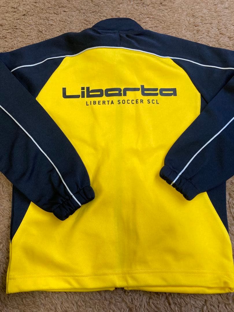 Liberta ジャージ イエロー/ネイビー　130 サッカー