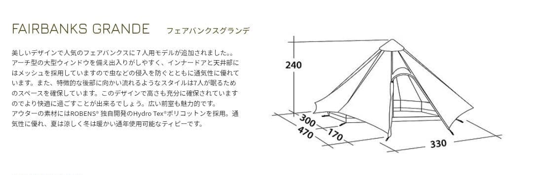 最終価格です　ローベンスフェアバンクスグランデ　試し張りのみ