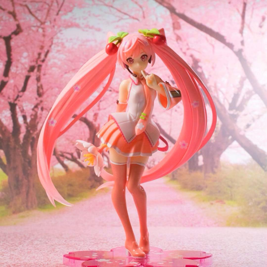 初音ミク 初音ミク＆桜ミク 描き下ろしマルチクロス