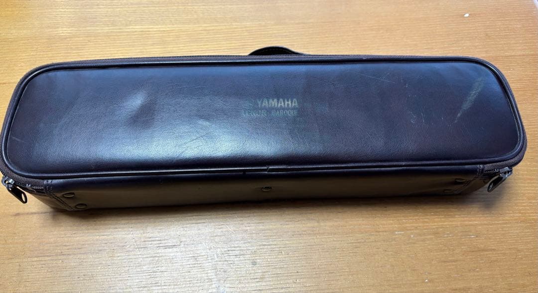 【現状渡し／音出し未確認】ヤマハ テナーリコーダー ケース付