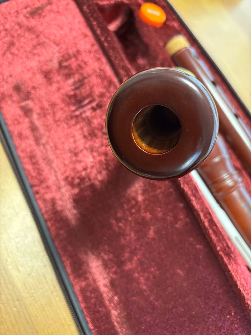 【現状渡し／音出し未確認】ヤマハ テナーリコーダー ケース付