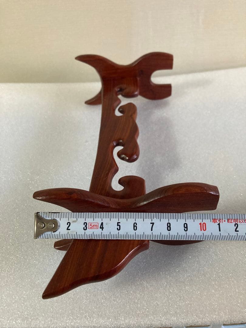 象牙台 木製 火縄銃 刀掛け 武具 日本刀 台 飾り台