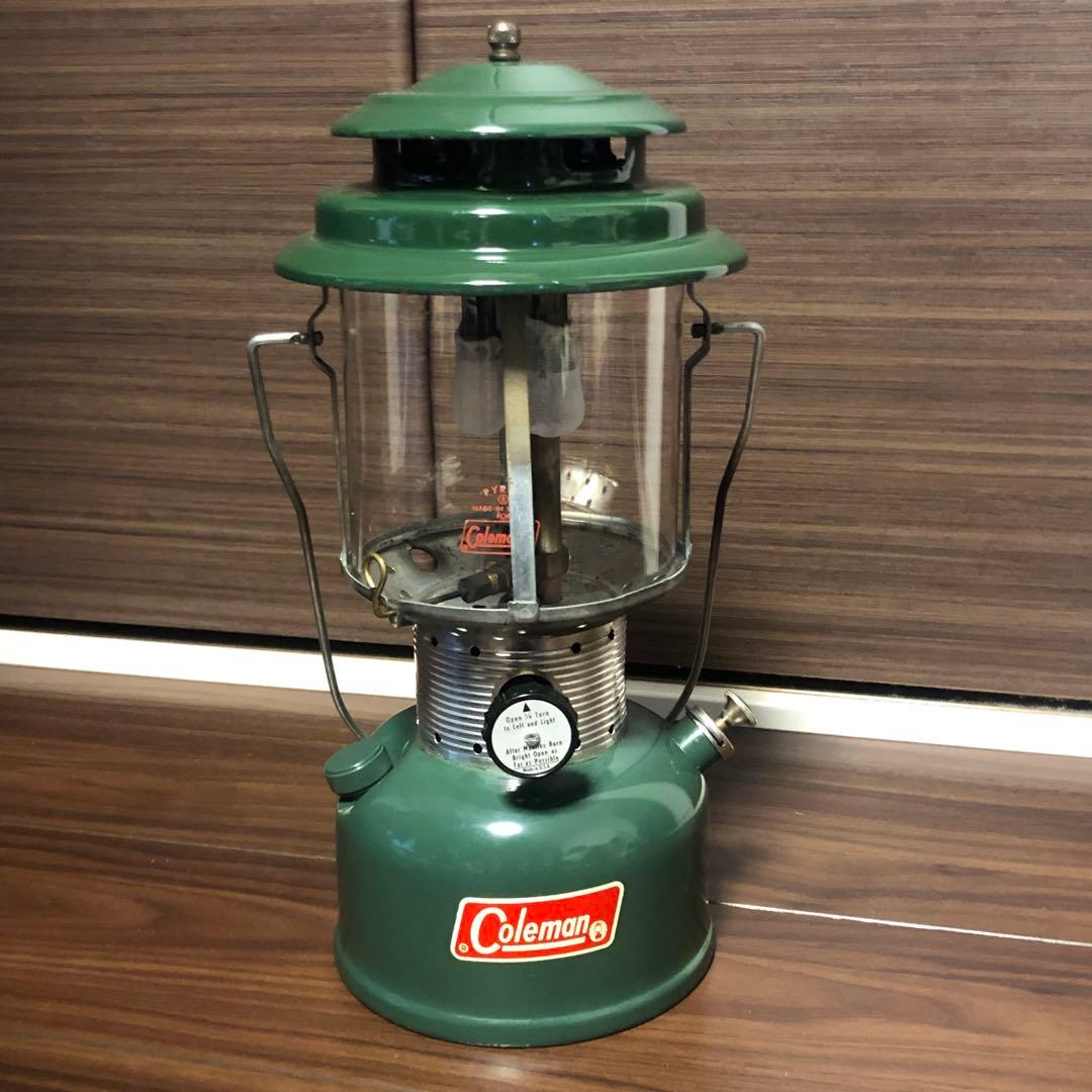 【1971年1月製造】 コールマンビンテージ ランタン220F クラムシェル付き