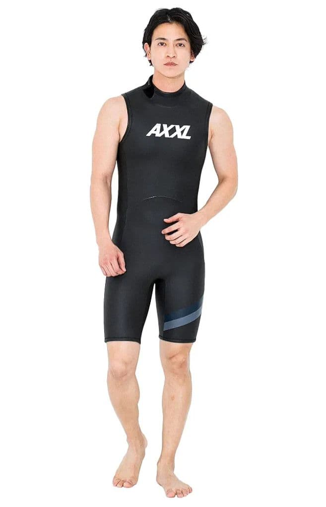AXXL トライアスロン ショートジョン ウェットスーツ ストレッチ 日本規格