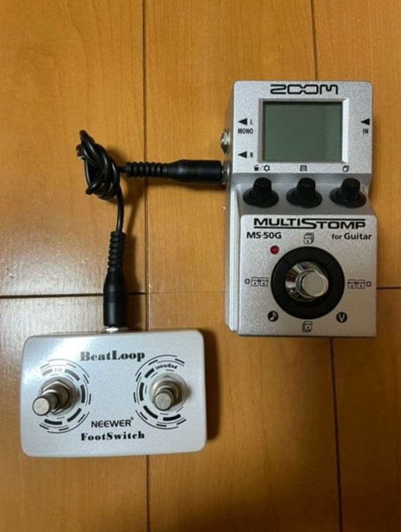【改造済】MULTI STOMP MS-50G 外部フットスイッチ接続可能