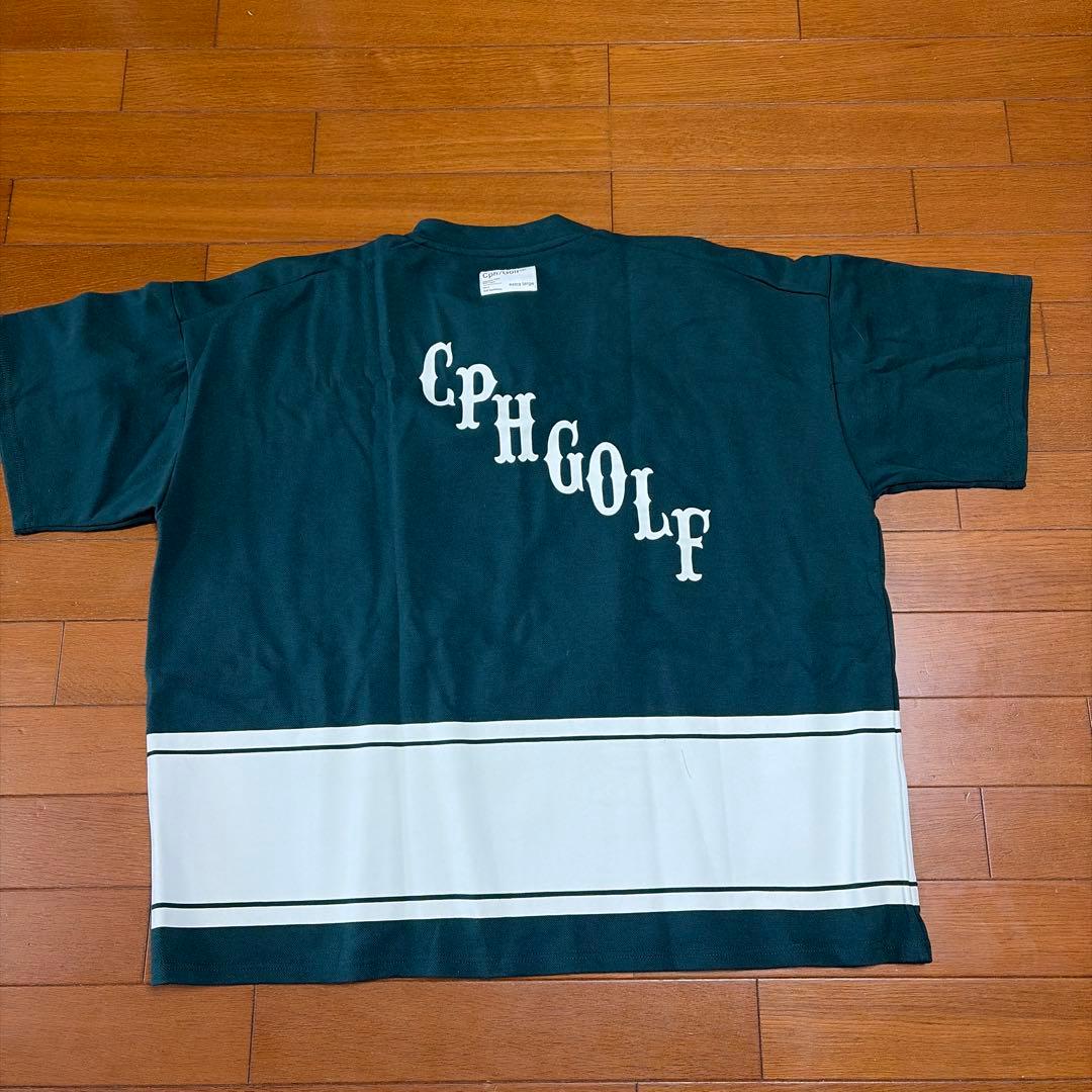 Cph/Golf エクストララージ ダークグリーン シャツ