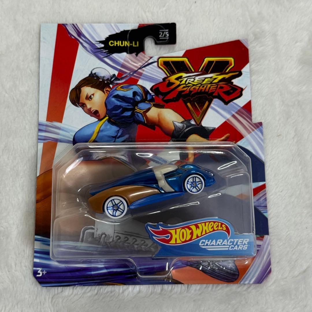 ホットウィール ストリートファイターV コラボ　キャラクターカー5台