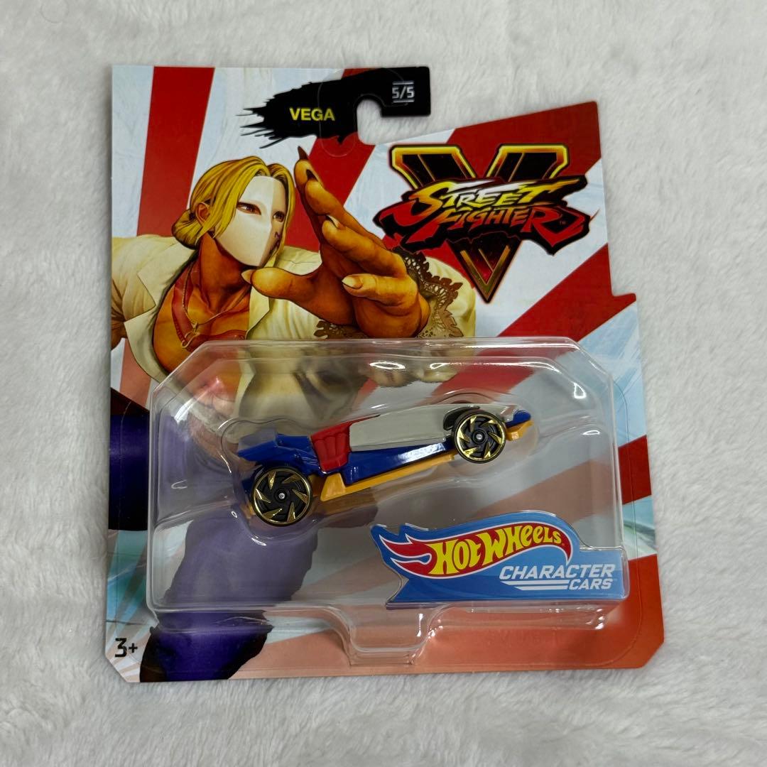 ホットウィール ストリートファイターV コラボ　キャラクターカー5台