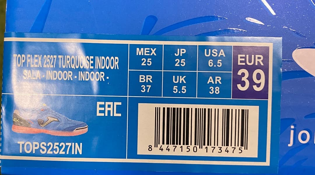 シューズ joma / TOP FLEX 2527 TURQUIOSE IN (25)