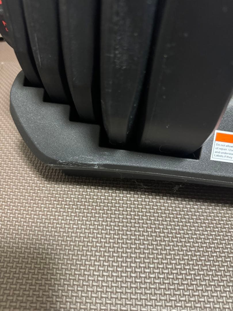 可変式ダンベル 38kg×2個セット　5秒で重量調節　4WD正規品