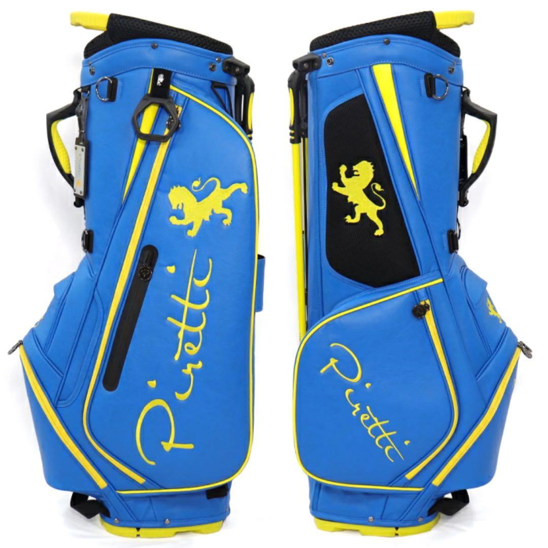 【新品】ピレッティ スタンド キャディバッグ SB0009 ブルー 数量限定