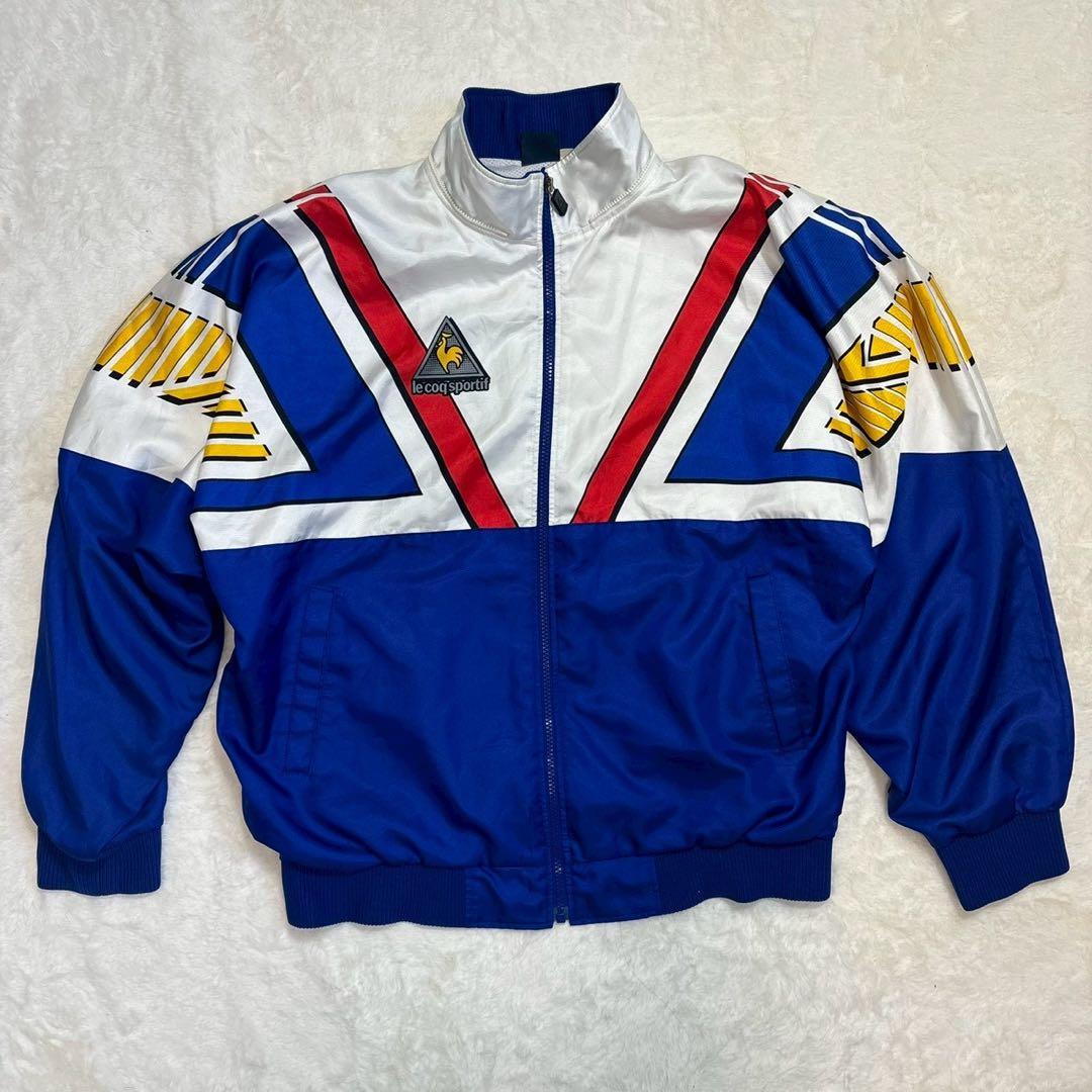 le coq sportif ナイロンジャケット　セットアップ　フランス　XL