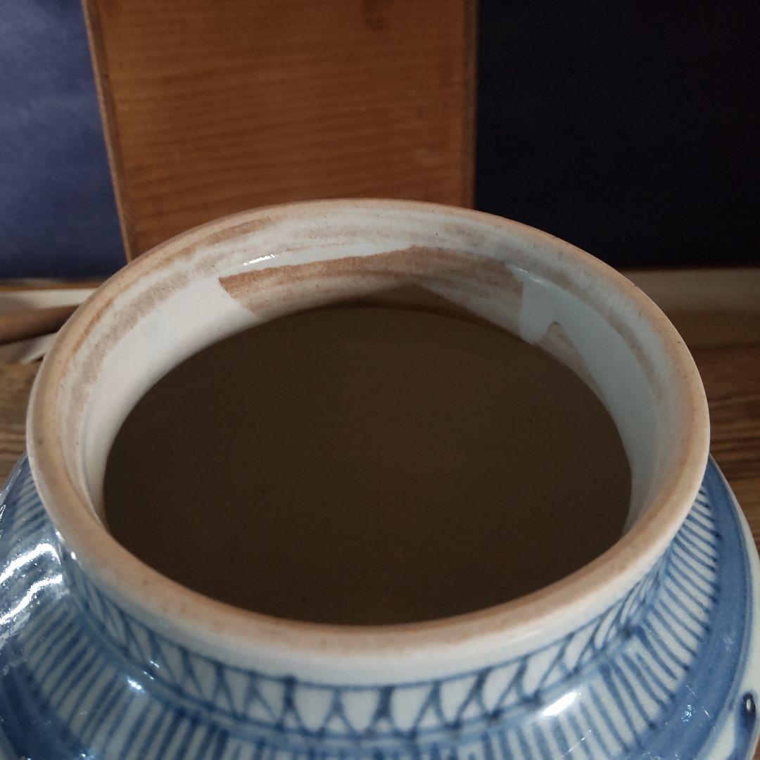 古伊万里～藍九谷中壺