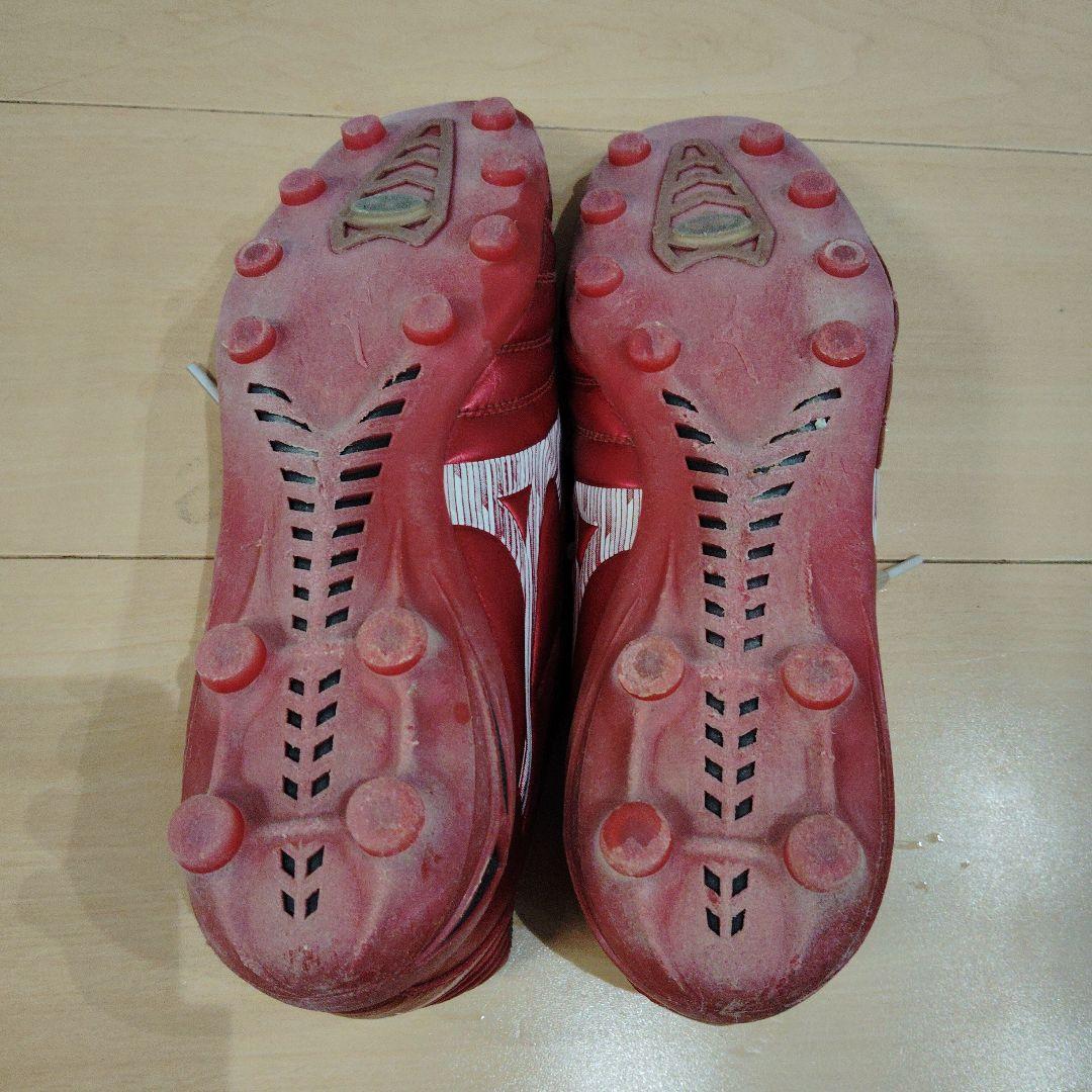 Mizuno サッカーシューズ レッド　モナルシーダネオ３プロ　中古品