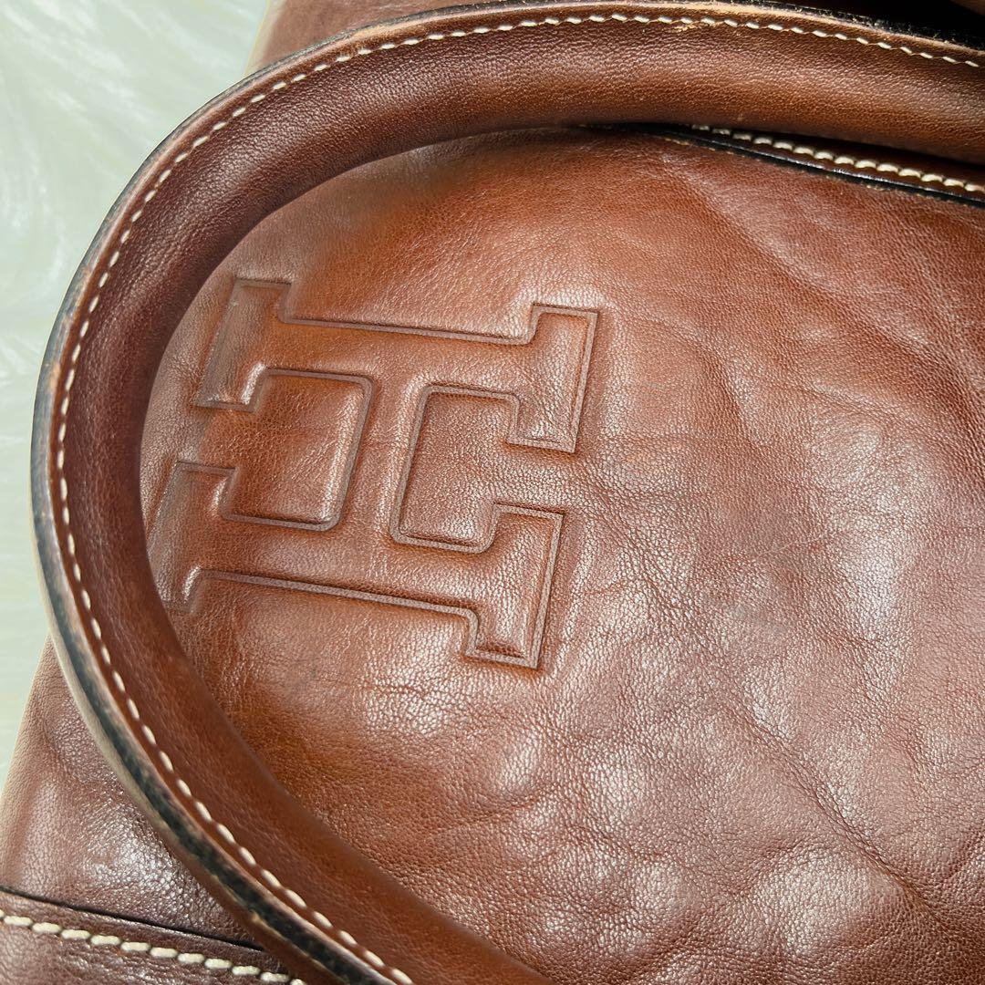 HIROFU 旅行ボストンバッグショルダーバッグ　2way レザー本革大容量