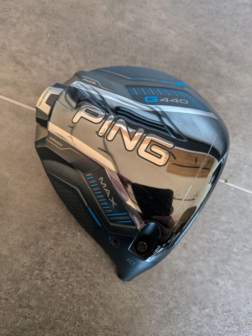 ●B●PING G440 MAX 10.5° ドライバー用ヘッドのみ