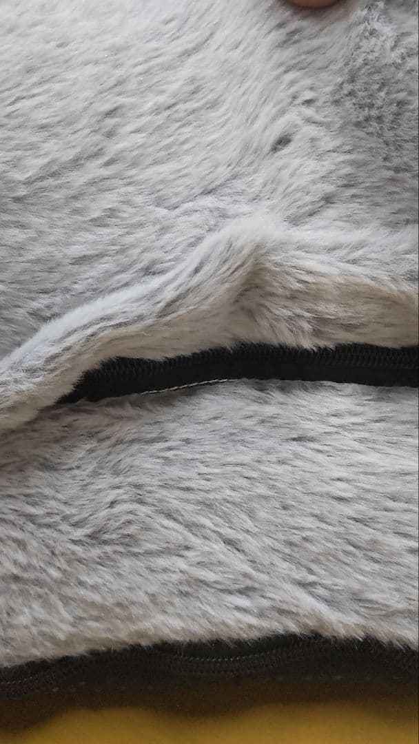 犬人兼用　オーバル型　ベッド グレー