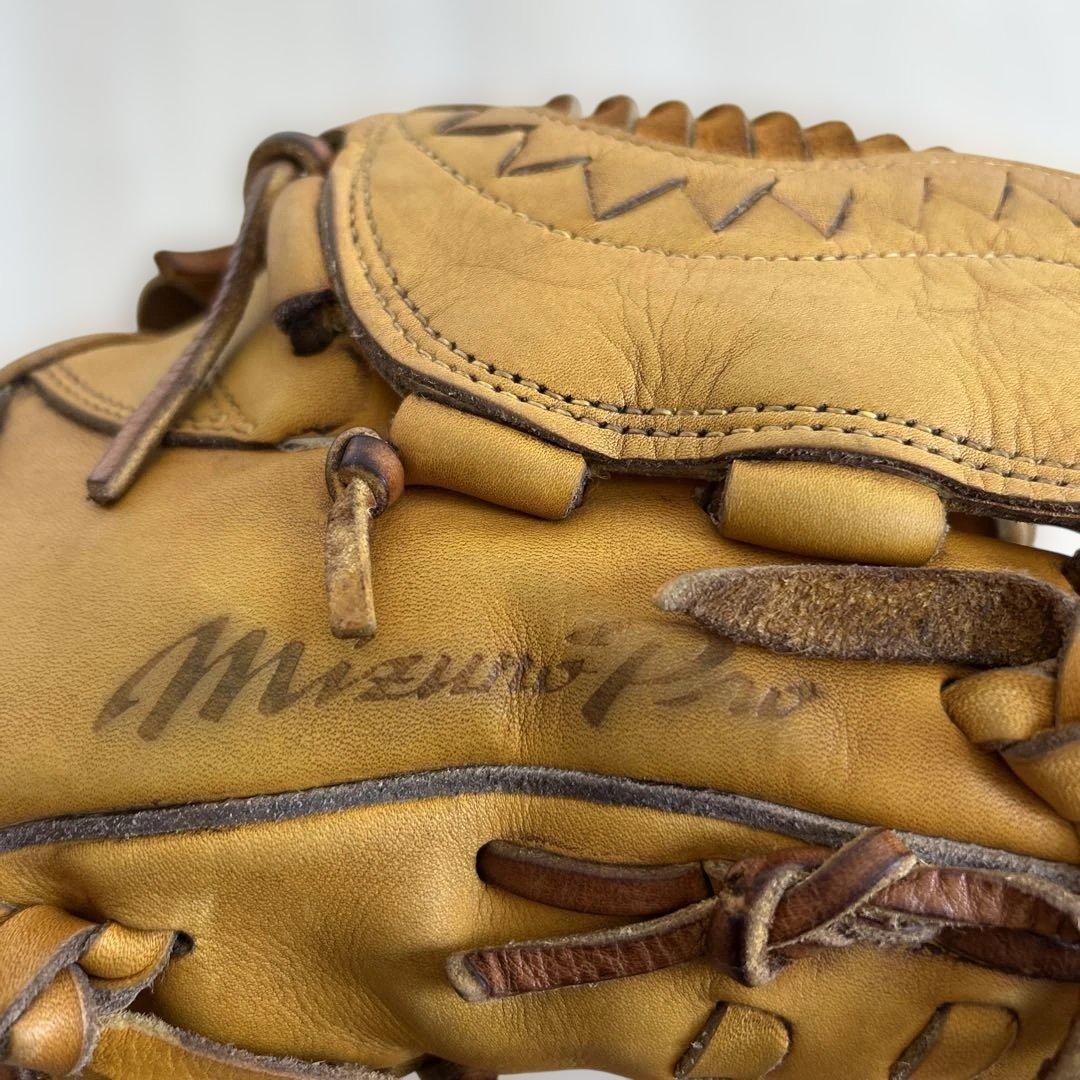 ミズノプロ MIZUNO Pro 最高級 硬式 投手用 旧ロゴ 廃盤レア
